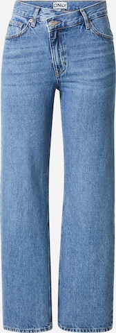 ONLY Wide Leg Jeans 'RIGA' i blå: forside