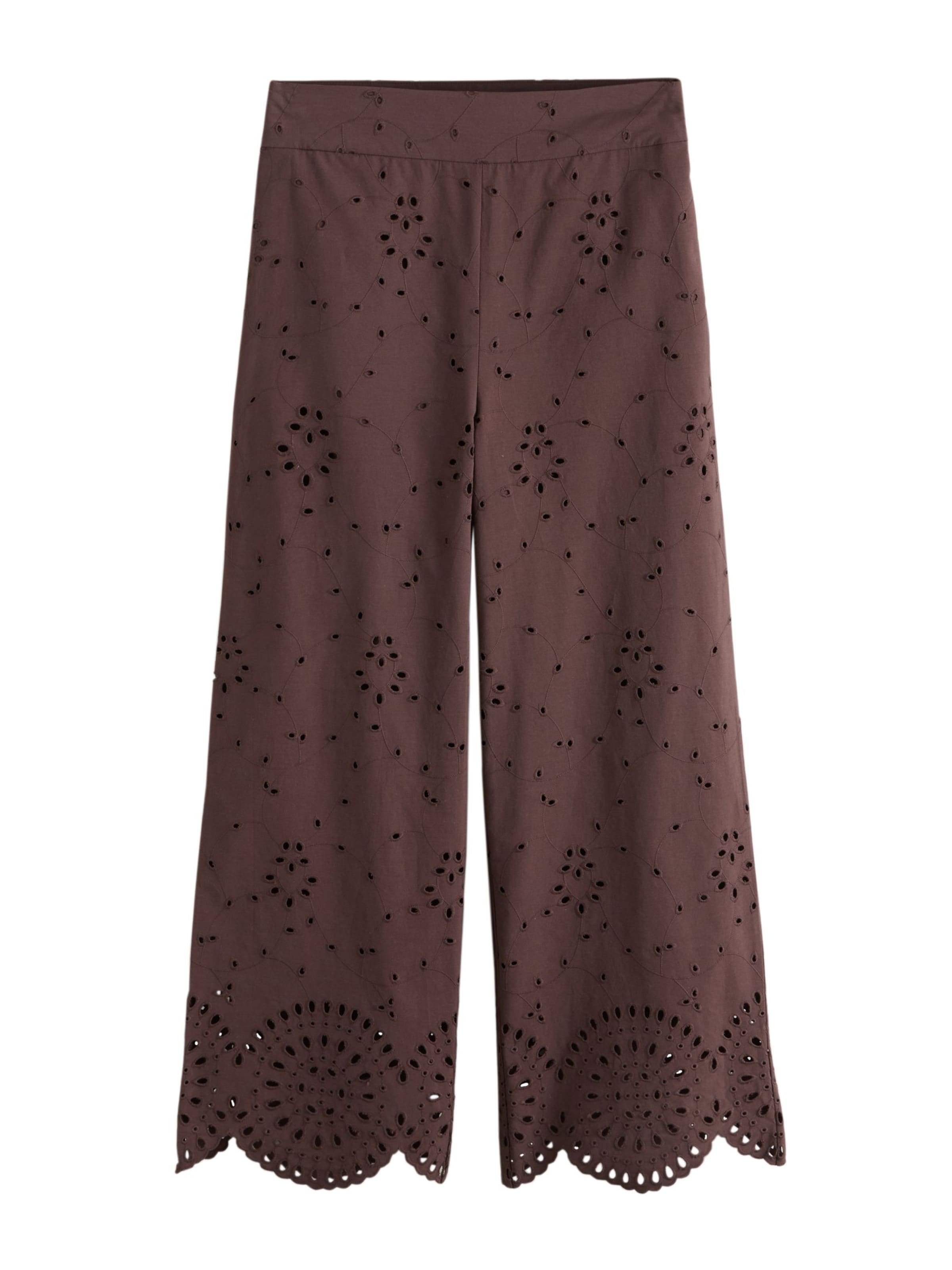 Next Broek in 52/Regular in de kleur Chocoladebruin, Productweergave