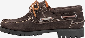 Mocassino 'Boat Shoe 02' di Floris van Bommel in marrone: frontale