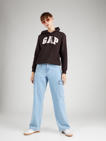 GAP Sweatshirt 'HERITAGE' in Braun