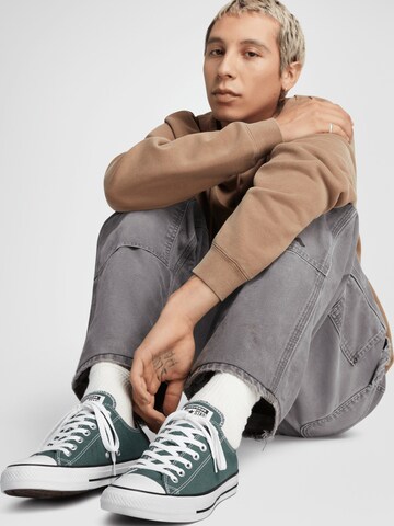 CONVERSE Platform trainers 'Converse Chuck Taylor All Star' in Green: front