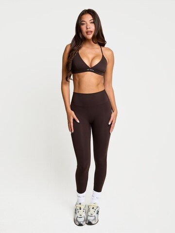 YO-GAYA Skinny Leggings 'Legging' in Brown