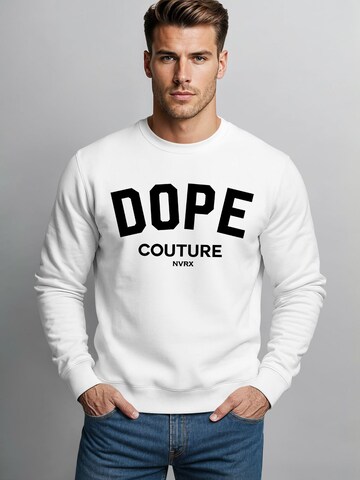 Neverless Sweatshirt 'Dope Couture'‌‌ in Weiß: Vorderseite
