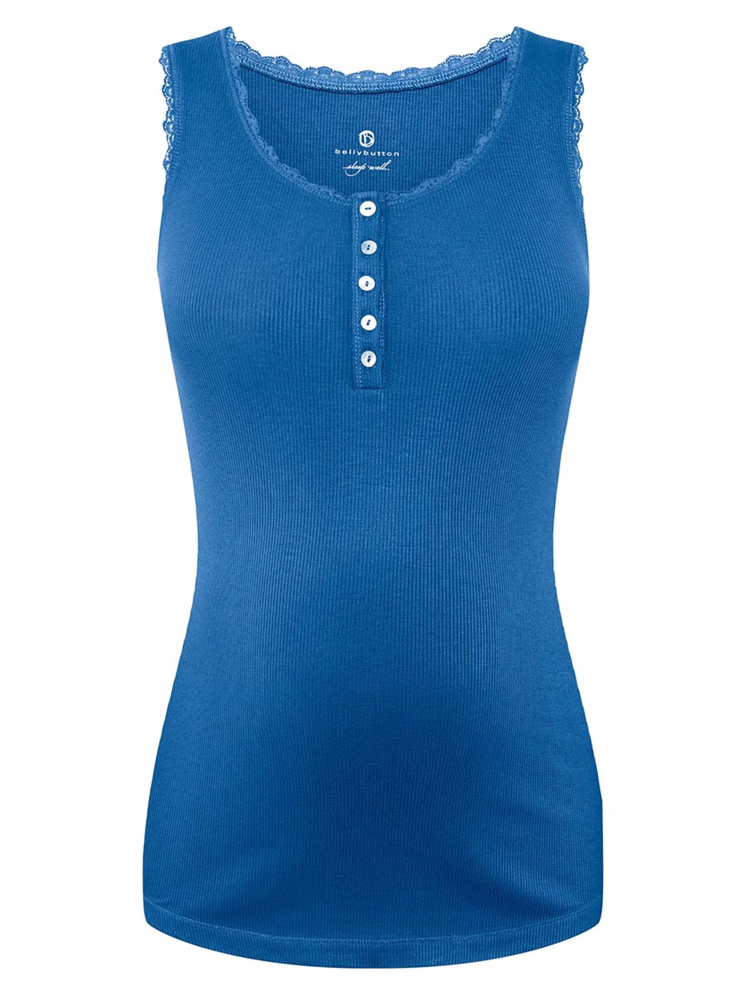 BELLYBUTTON Top 'LISSIA'‌‌ in Blau: Vorderseite