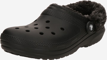 melns Crocs Gumijas čības: no priekšpuses