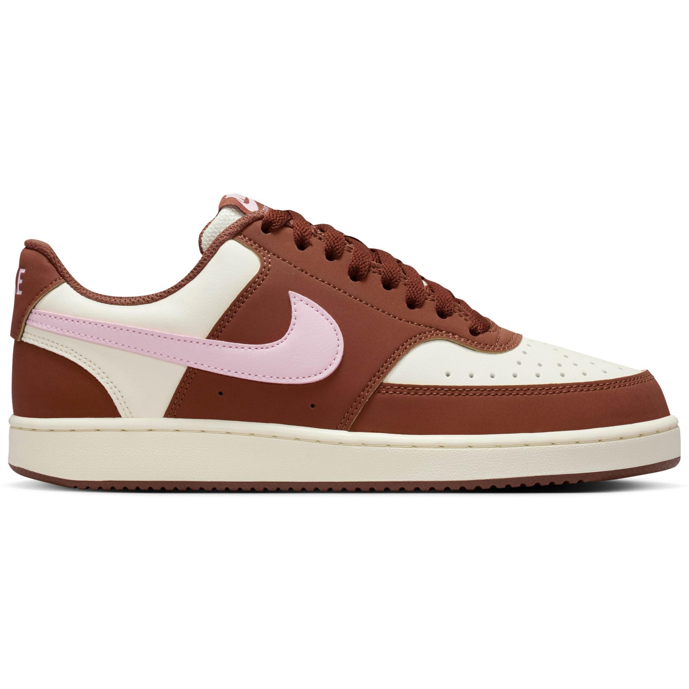 Nike Sportswear Sportschuh 'COURT VISION' in 41 in mokka / rosa / weiß, Produktansicht
