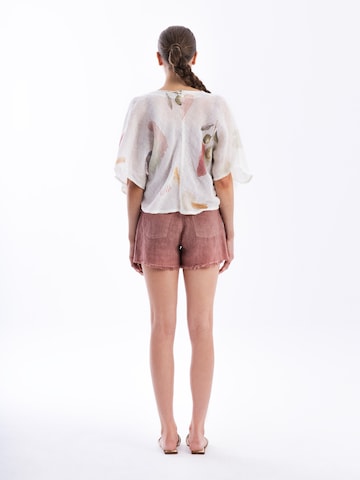 Haris Cotton Bolero 'Haris Cotton' in Wit