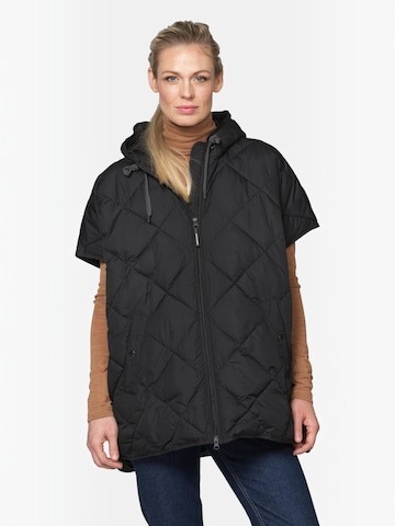 Cape 'PEPPY12' ILSE JACOBSEN en noir : devant