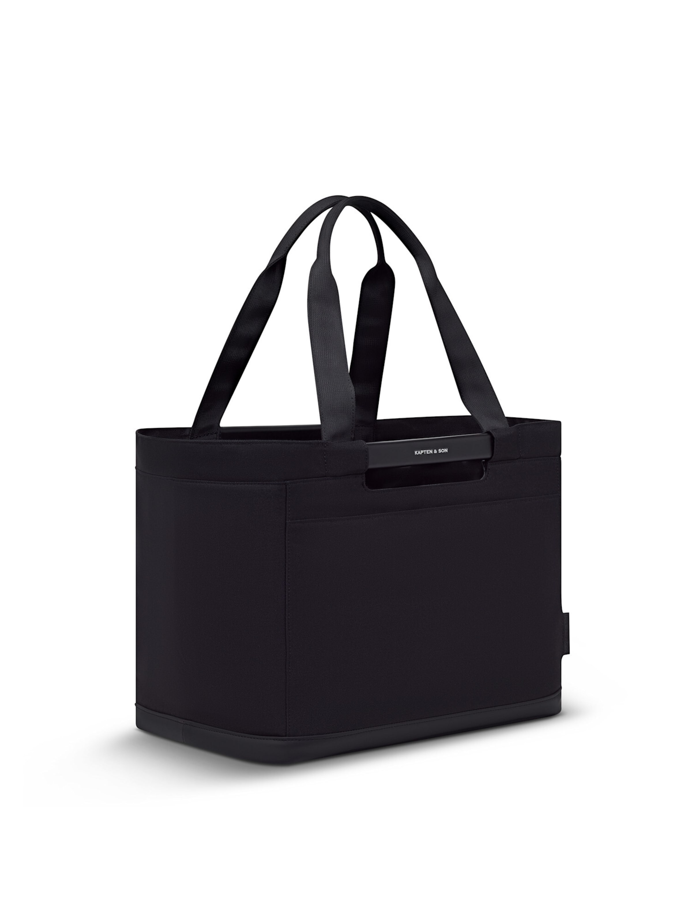 Kapten & Son Shopper 'Vaasa Shopping Basket' in Black