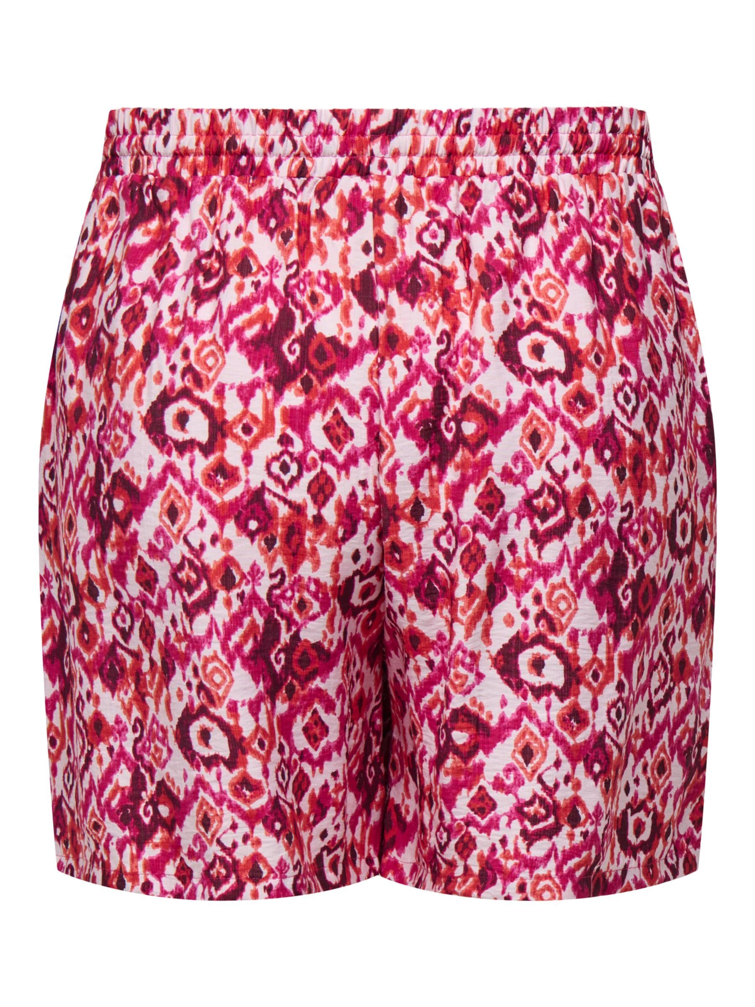 ONLY Carmakoma Regular Broek 'CARHavana' in Roze