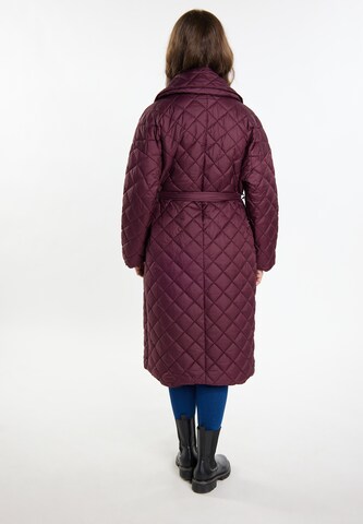 Usha Winter Coat in Red