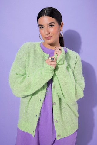 Studio Untold Knit cardigan in Green