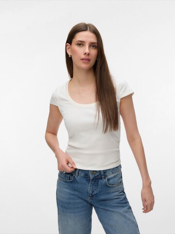 VERO MODA T-Shirt 'VMChloe' in Weiß: Vorderseite