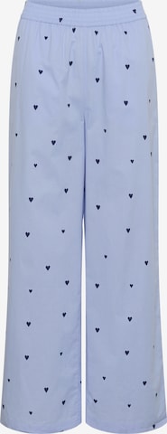 SAINT TROPEZ Loosefit Broek in Blauw: voorkant