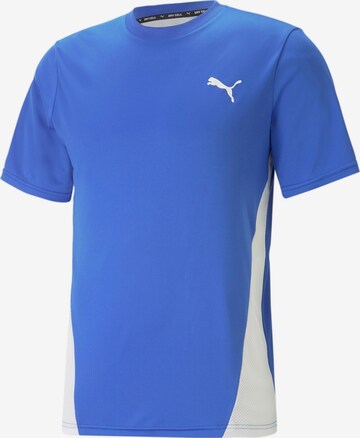PUMA Funkční tričko 'TRAIN ALL DAY' – modrá: přední strana