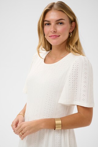 Cream Dress 'Mianna' in White