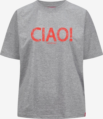 salzhaut Shirt 'LEEV-CIAO' in Grijs: voorkant