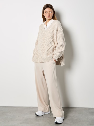 Apricot Sweater in Beige