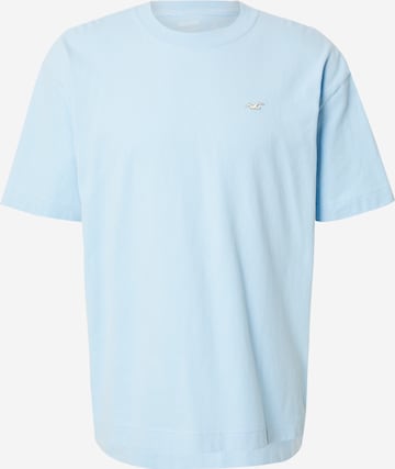 HOLLISTER Tričko - Modrá: predná strana