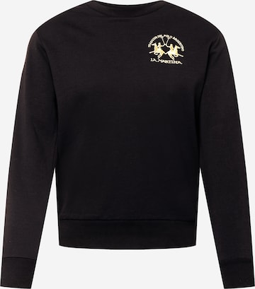 La Martina - Sweatshirt em preto: frente