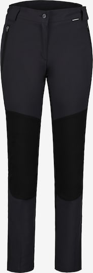Pantaloni outdoor 'Davisboro' ICEPEAK pe gri metalic / negru, Vizualizare produs