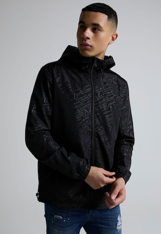 Alessandro Zavetti Übergangsjacke 'ALZetta' in Schwarz: Vorderseite