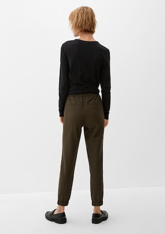 s.Oliver Tapered Broek in Groen