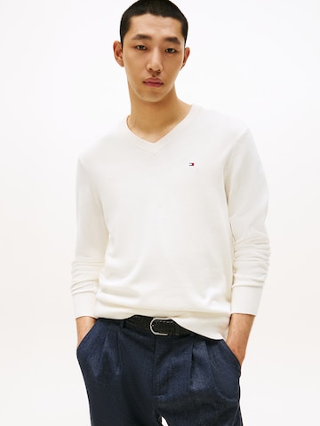 TOMMY HILFIGER Trui in Geel: voorkant
