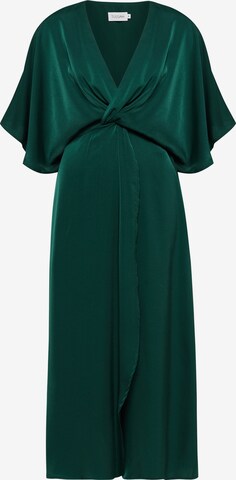 Tussah Dress 'OCTAVIA' in Green: front