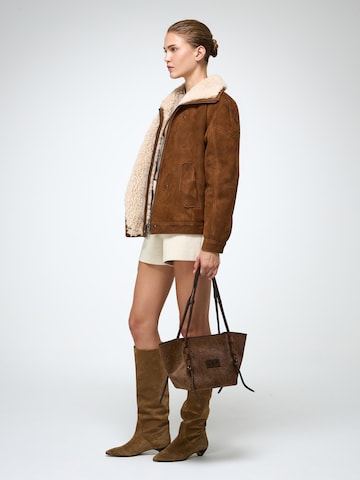 V S P Winterjacke 'Sandie' in Braun