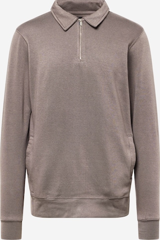 BURTON MENSWEAR LONDON Sweatshirt in Grau: predná strana