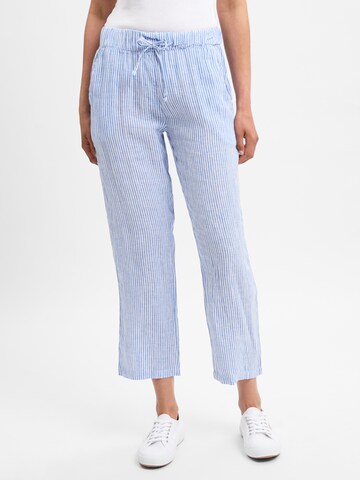 Marie Lund Regular Hose in Blau: Vorderseite