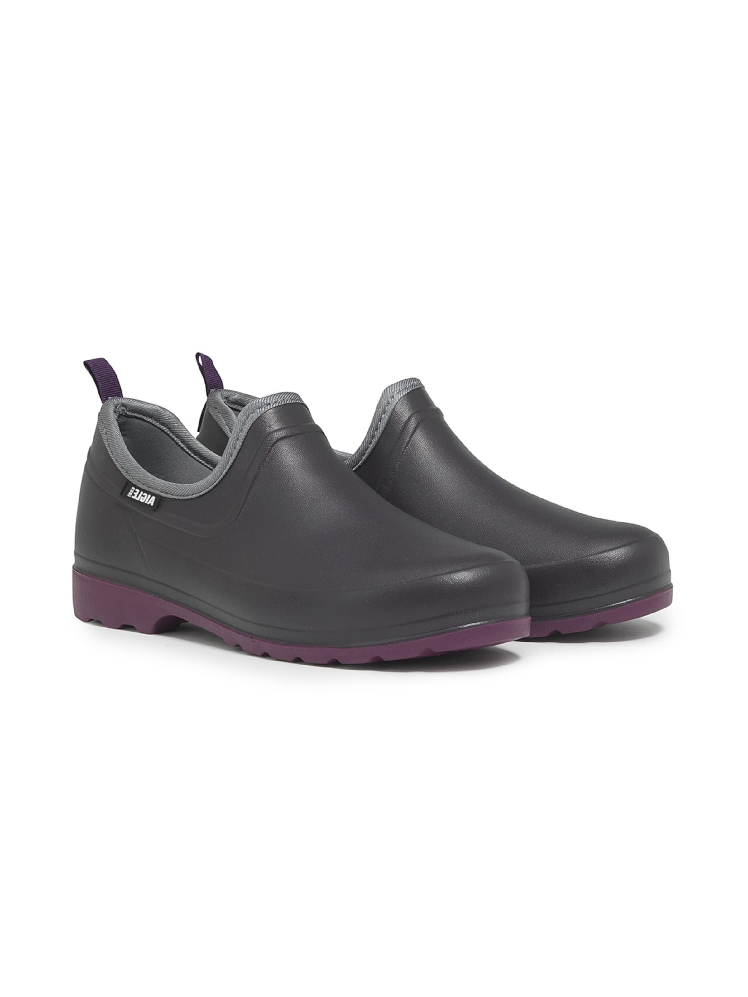 AIGLE Rubber Boots 'Taden Plus' in Purple: front