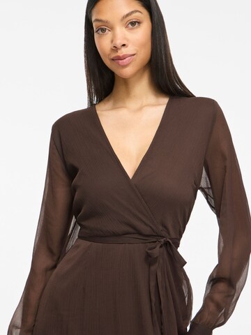VILA Dress 'VIFalia' in Brown