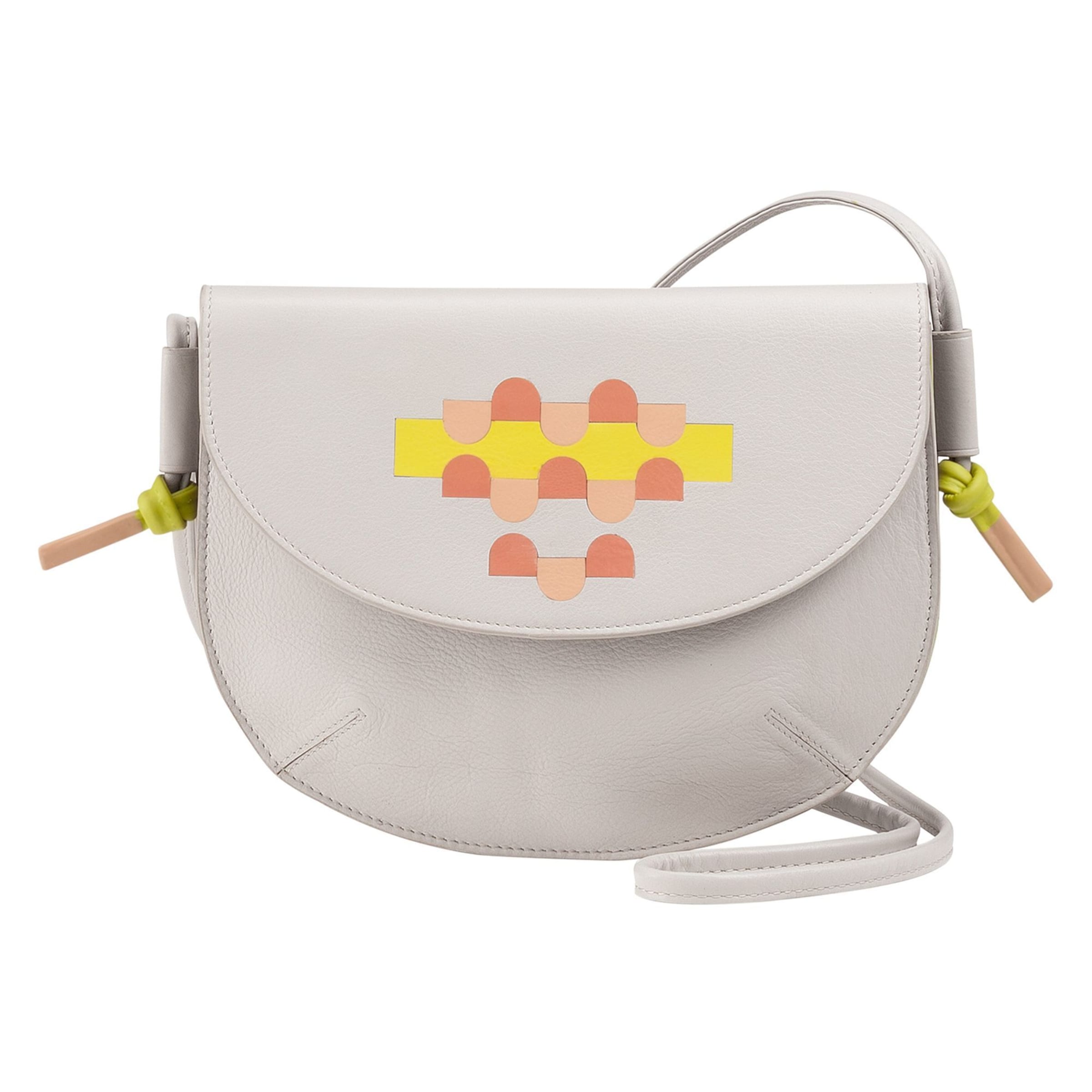 Sac à bandoulière 'Skye' DuDu en blanc : devant