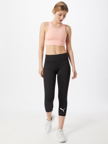 PUMA Skinny Sportovní kalhoty – černá