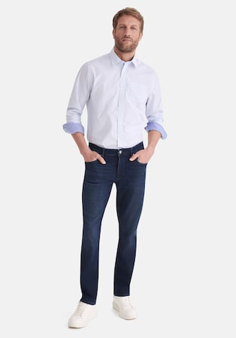 Coupe regular Chemise 'Hugh' Stooker Men en bleu