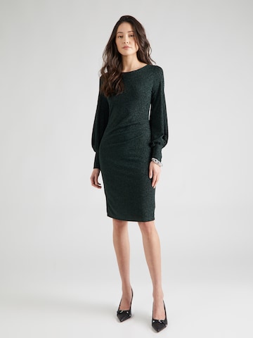 SWING Dress in Green: front