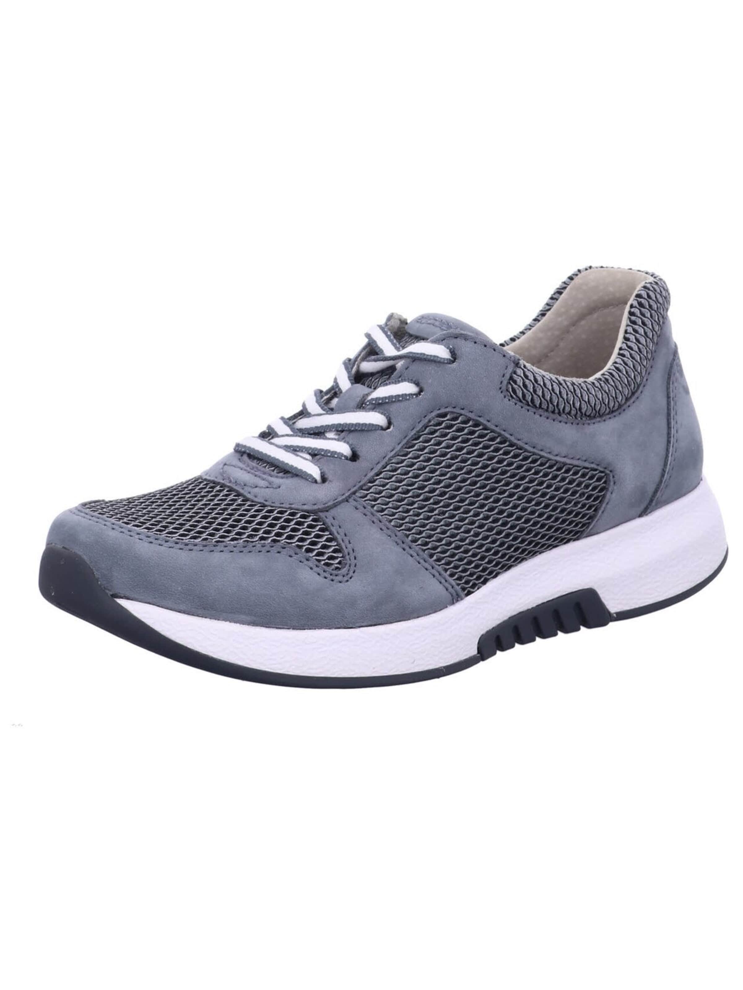 Gabor Comfort Sneaker low 'Sneaker Damen 06.946.49 Leder-Mix in grau'‌‌ in Grau: Vorderseite
