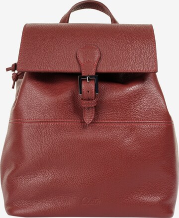 Sac à dos Cluty en orange : devant