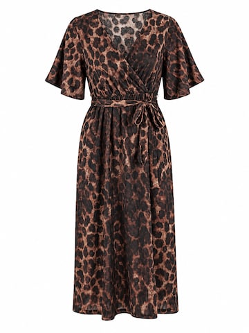 Shape Of You Kleid‌‌‌‌‌‌ in Braun: Vorderseite