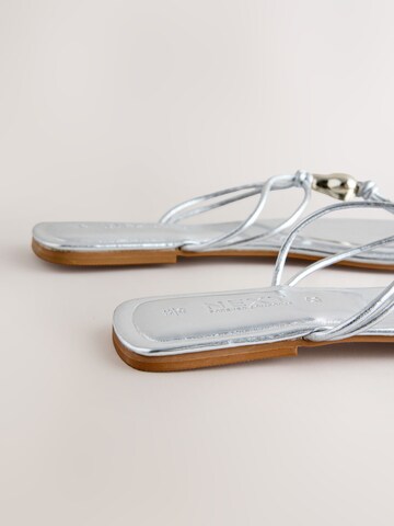 Infradito 'Forever Comfort' di Next in argento