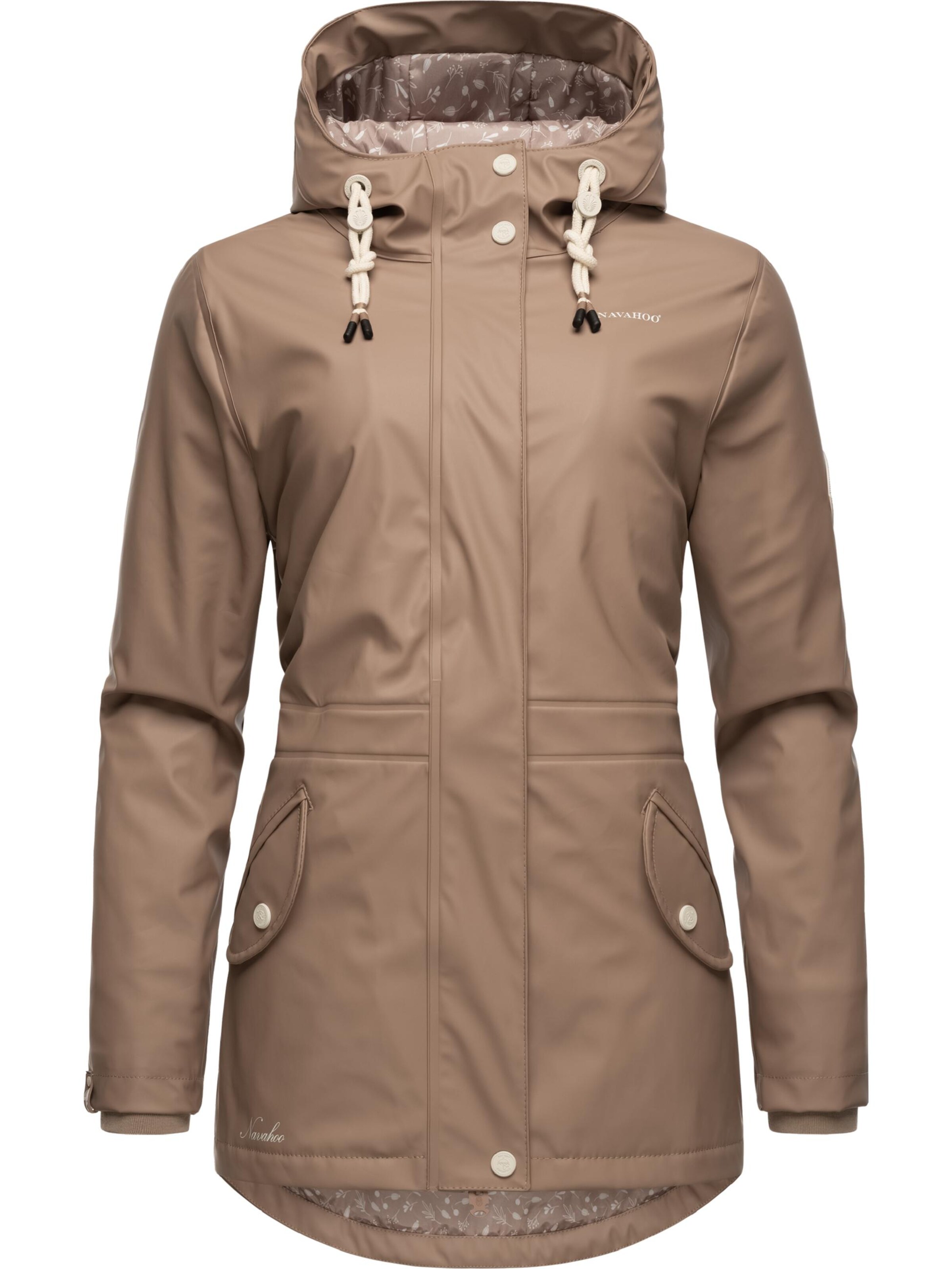 Giacca funzionale 'Ocean Heart' di NAVAHOO in beige: frontale