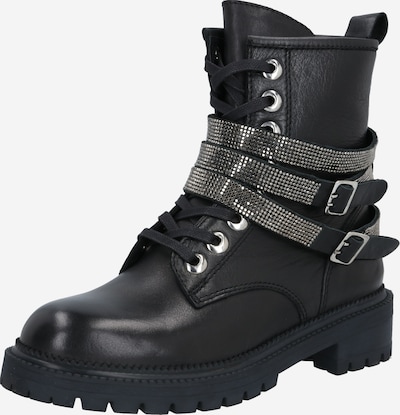 Carvela by Kurt Geiger Botki sznurowane 'Tuxedo' w kolorze czarny / srebrnym, Podgląd produktu