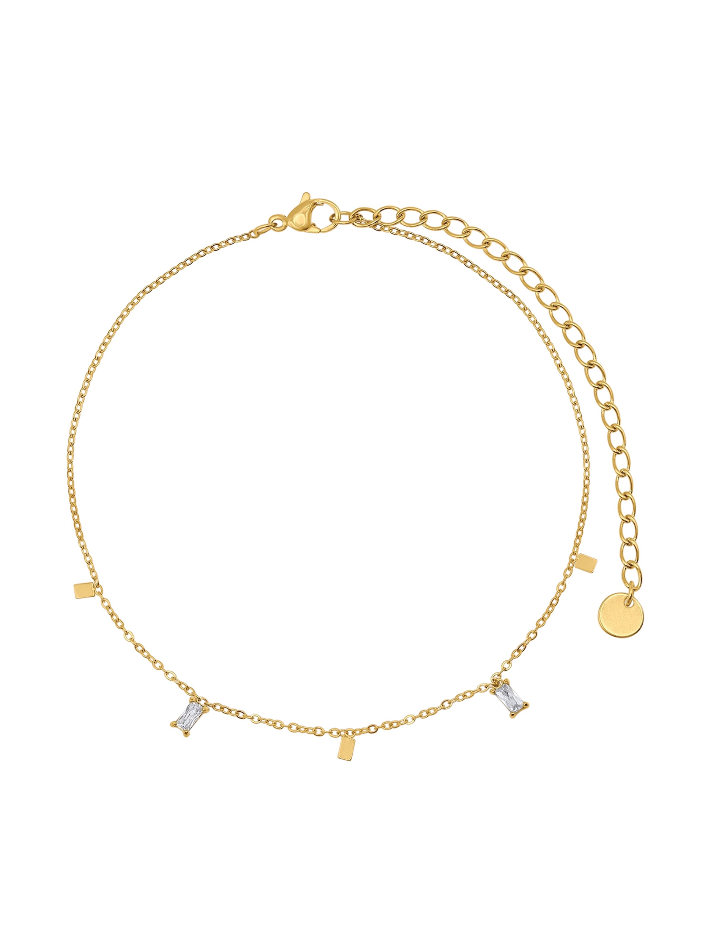 Bijoux de pied 'Rieke' Heideman en or : devant