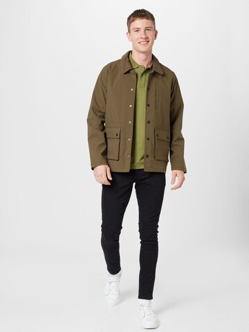 BURTON MENSWEAR LONDON Between-Season Jacket in Green