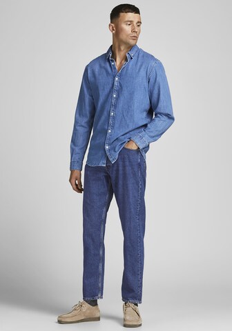 JACK & JONES Loosefit Jeans in Blau