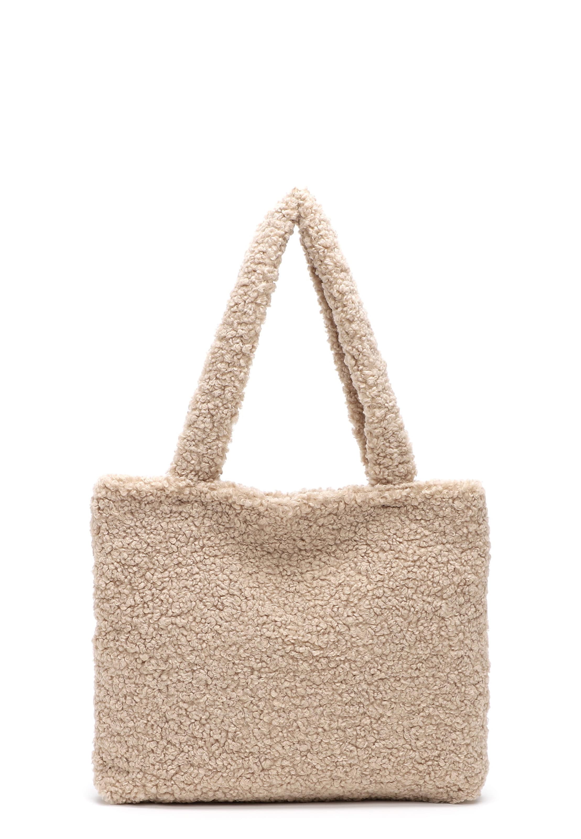 Cabas ' E&N Cergy RUE 09 ' Emily & Noah en beige : devant
