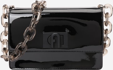 FURLA Чанта с презрамки в черно: отпред