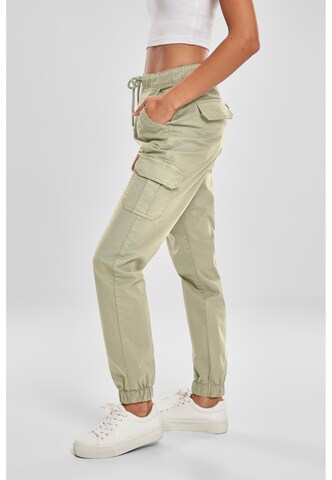Urban Classics Дънки Tapered Leg Карго панталон в зелено